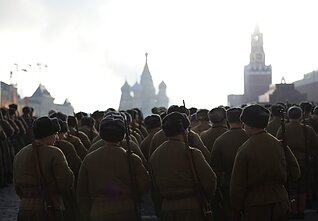 Military parade in Moscow Military parade in Moscow