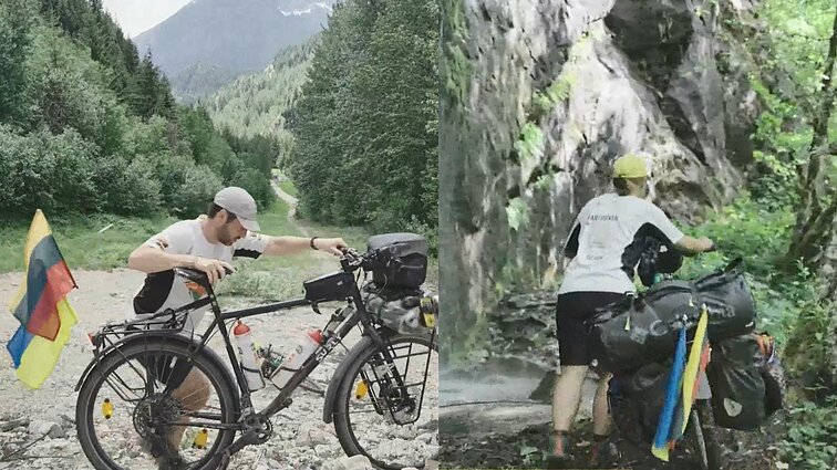 Dagnė ir Algirdas keliauja dviračiais po Šiaurės Ameriką be jokio plano: jų žygį stebėti gali kiekvienas