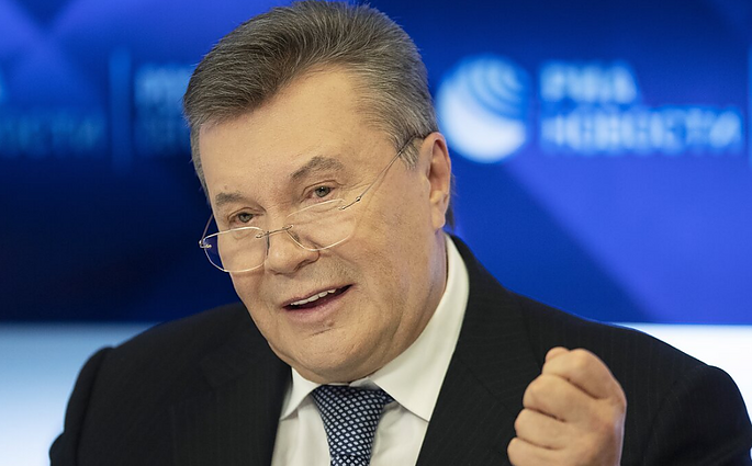 Žinios. ES įvedė sankcijas nuverstam buvusiam Ukrainos prezidentui Janukovičiui ir jo sūnui Oleksandrui