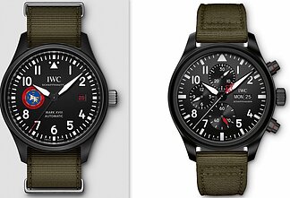 Du kolekcininkų širdis virpinantys laikrodžiai: „IWC Pilot‘s watch Mark XVIII Ed. Strike Fighter Tactics Instructor“ ir „IWC Pilot‘s watch Top Gun SFTI“