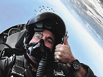 Mechaninis laikrodis ant „IWC Shaffhausen“ ambasadoriaus Jimo „Guido“ DiMatteo riešo patiria tikrą pragarą – smūgius, perkrovas, staigią slėgio kaitą