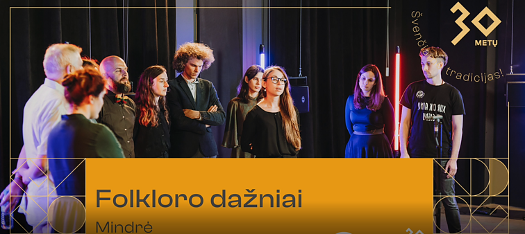 Folkloro dažniai. „Mindrė“
