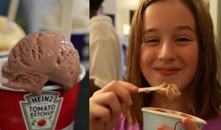 Gomurį stebinanti įvairovė: Anglijoje populiarėja pupelių, kečupo, majonezo skonio ledai