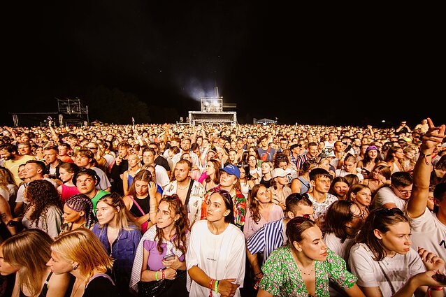 Festivalio „Granatos Live“ akimirka 