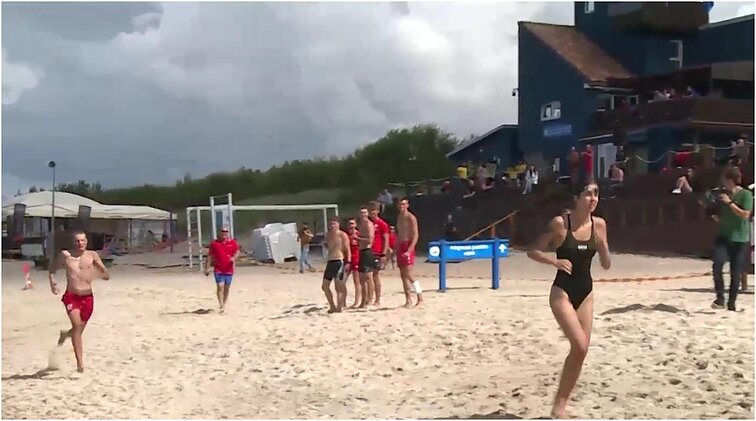 Kas stipriausias? Draugiškai varžytis susirinko Neringos, Palangos ir Klaipėdos gelbėtojai