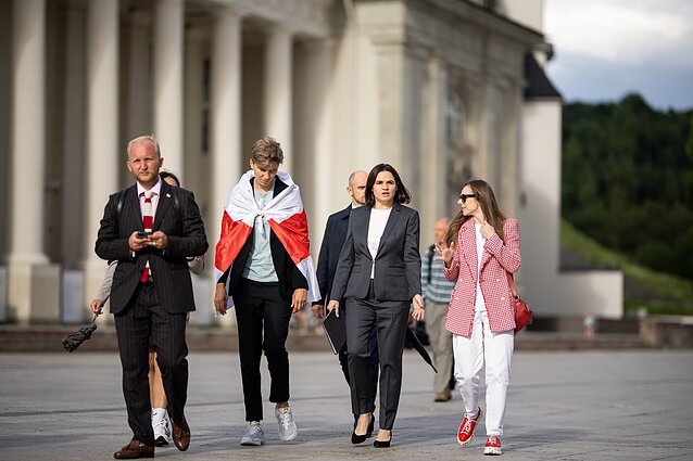 Baltarusių opozicija paminėjo antrąsias protestus įžiebusias prezidento rinkimų metines