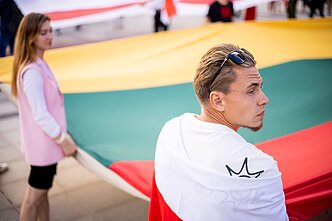 Baltarusių opozicija paminėjo antrąsias protestus įžiebusias prezidento rinkimų metines