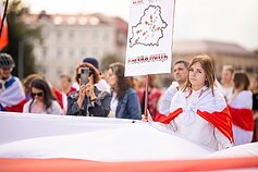 Протесты Белорусской опозиции в Вильнюсе Протесты Белорусской опозиции в Вильнюсе