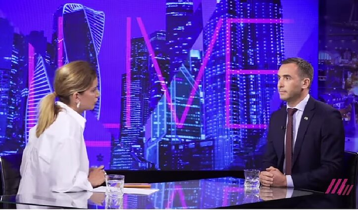 Интервью Е. Котрикадзе с мэром Риги