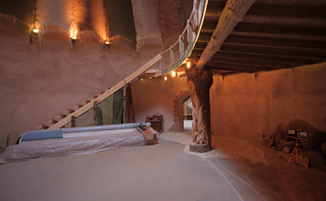 Oleg Kovrikov's clay house