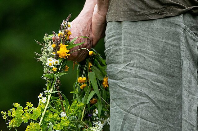 Neįprasti šventiniai vainikai Krekenavoje pateko į kultūros paveldo vertybių sąrašą