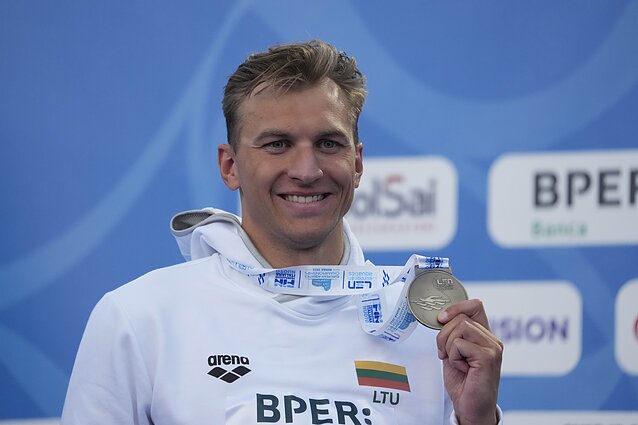 Andrius Šidlauskas – Europos čempionato bronzos medalio laimėtojas