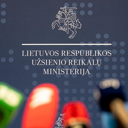 Lietuvos Respublikos užsienio reikalų ministerija Lietuvos Respublikos užsienio reikalų ministerija