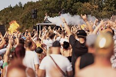 Karklės festivalio akimirka Karklės festivalio akimirka