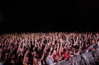 Karklės festivalio akimirka Karklės festivalio akimirka