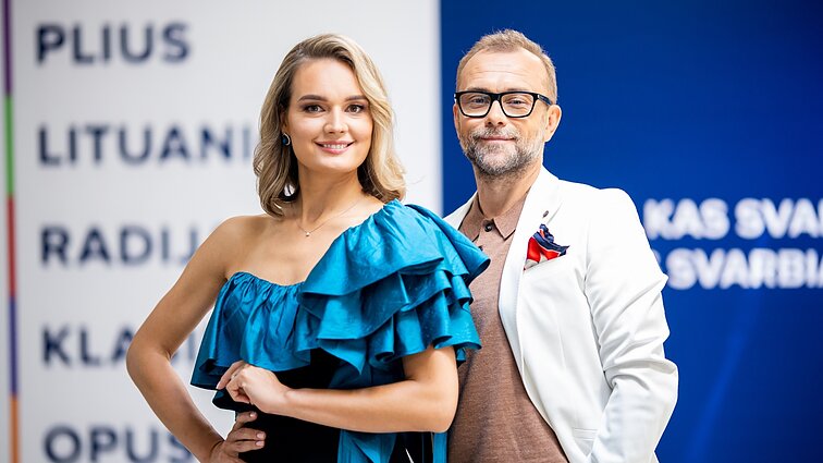Jurkutė ir Zemkauskas šeštadieniais pakvies į naujo formato muzikinį pokalbių šou „Svajonių duetai“