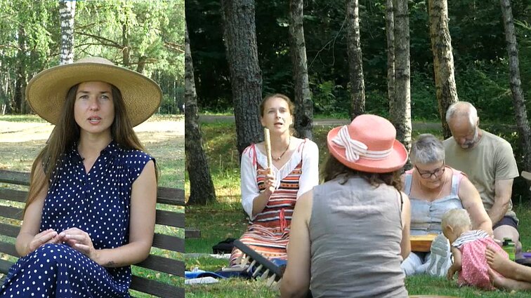 Kanklių stovykla Kernavėje: norint išmokti groti, reikia užsispyrimo