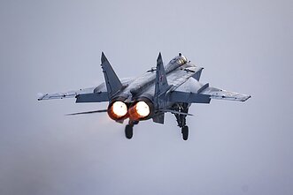 Rusijos MiG-31 naikintuvas (asociatyvi nuotr.)