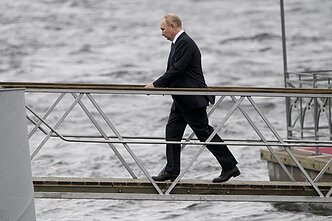 Vladimiras Putinas per Rusijos laivyno dieną