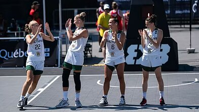 Lietuvės 3x3 krepšininkės „Women`s Series“ etape kanadoje