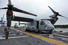 „Wasp“ klasės desantinis laivas „USS Kearsarge“ karinis laivas Klaipėdoje