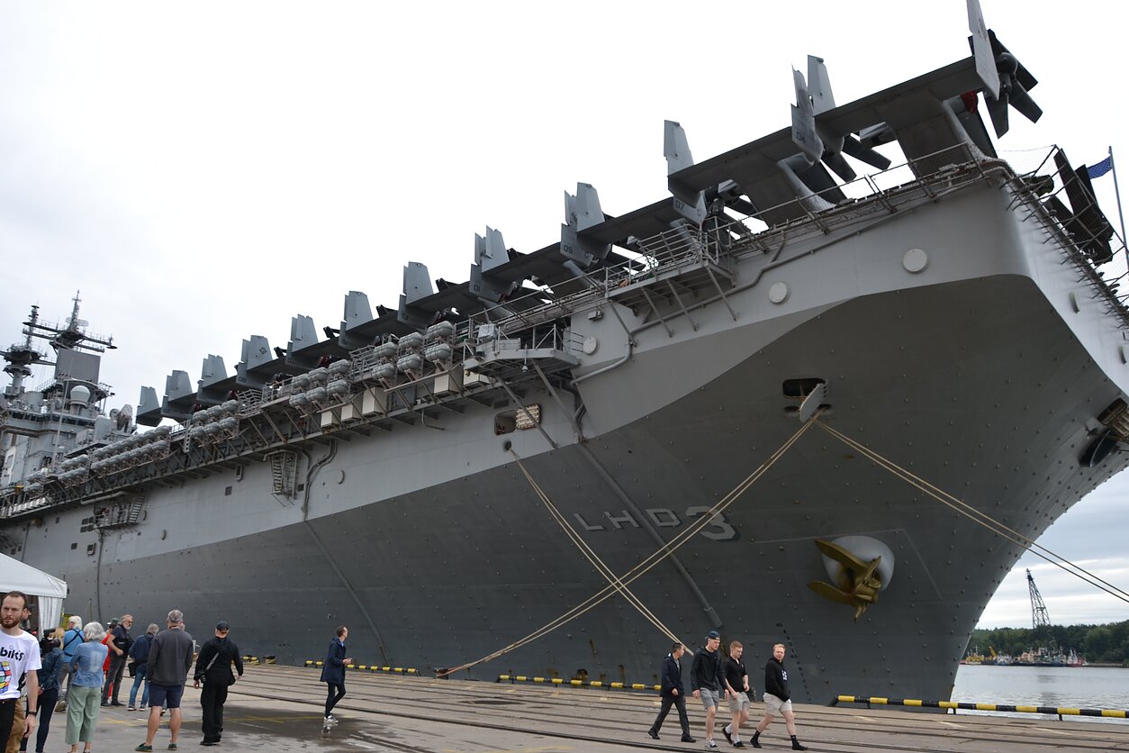 USS Kearsarge in Klaipėda