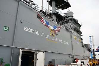 USS Kearsarge in Klaipėda