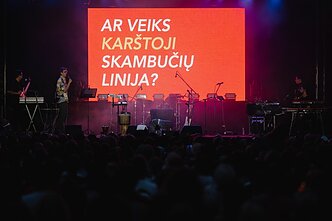 „Šventinio bankucheno“ koncerto akimirka „Šventinio bankucheno“ koncerto akimirka