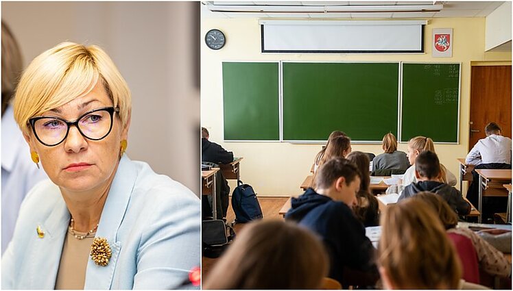 Šiugždinienė: mokslo metus pradės 332 tūkst. mokinių, daugiau dėmesio bus skiriama grįžtamajam ryšiui