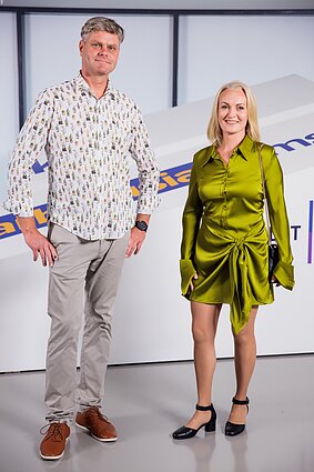 Audrius ir Alma Sutkai naujo LRT sezono pristatymo renginyje