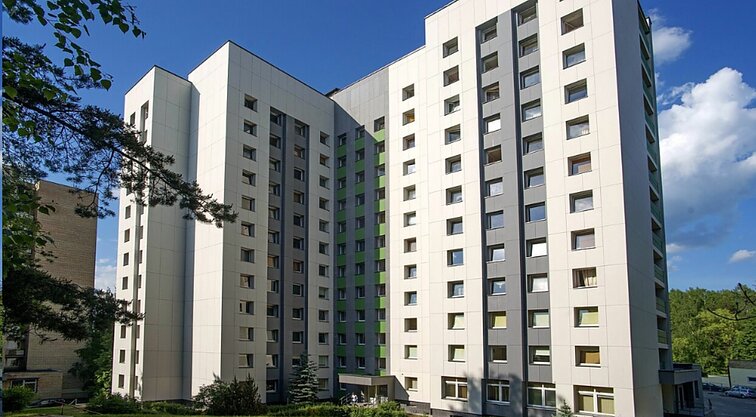 Panorama. Itin pabrangus būsto nuomai studentų bendrabučiuose trūksta vietų