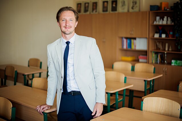 L. Janulionis yra vienas jauniausių mokyklos vadovų