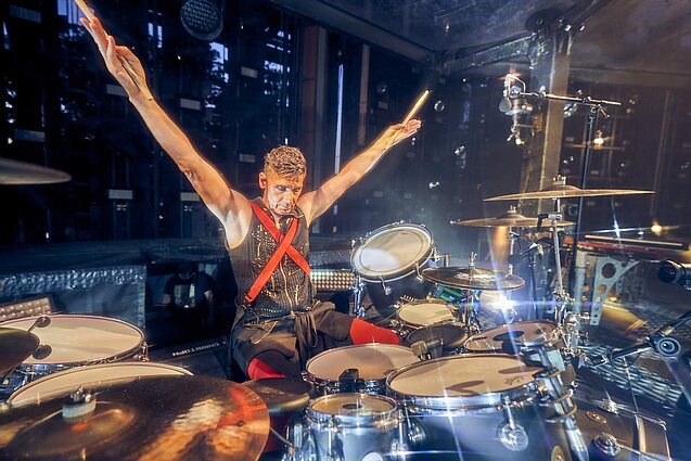 „Rammstein“ koncerto akimirka