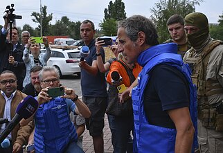 Į Zaporižios AE vykstanti TATENA misija