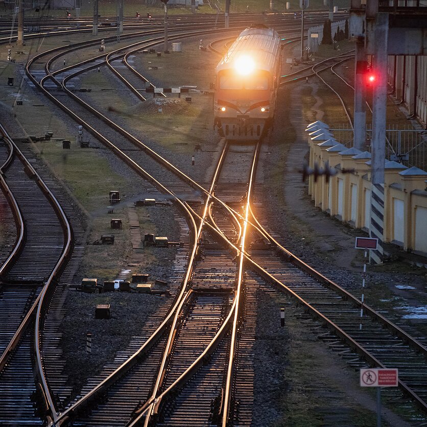 D. Umbraso  / LRT nuotr., Vilniaus geležinkelio stotis