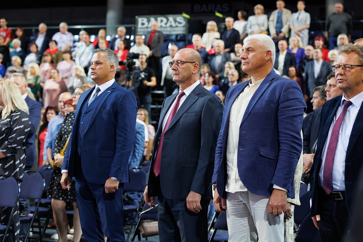 Viktoras Uspaskichas Darbo partijos suvažiavime
