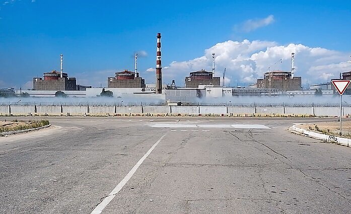 Zelenskis apie TATENOS ekspertų vizitą Zaporižioje: Kremliaus surengta ekskursija