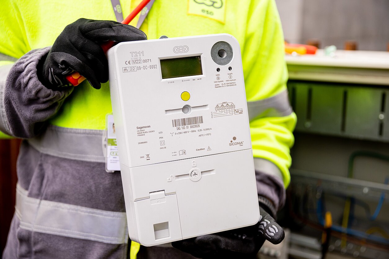 ESO pradeda masinį išmaniųjų elektros skaitiklių diegimą