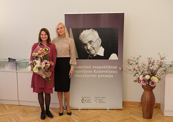 Anetai Anrai įteikiama G. Kanovičiaus premija