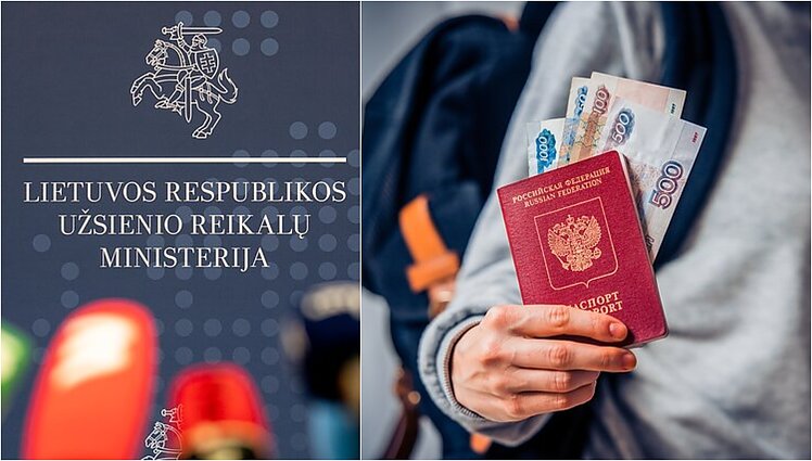 URM: Baltijos šalys ir Lenkija nebeįsileis Rusijos piliečių su Šengeno vizomis