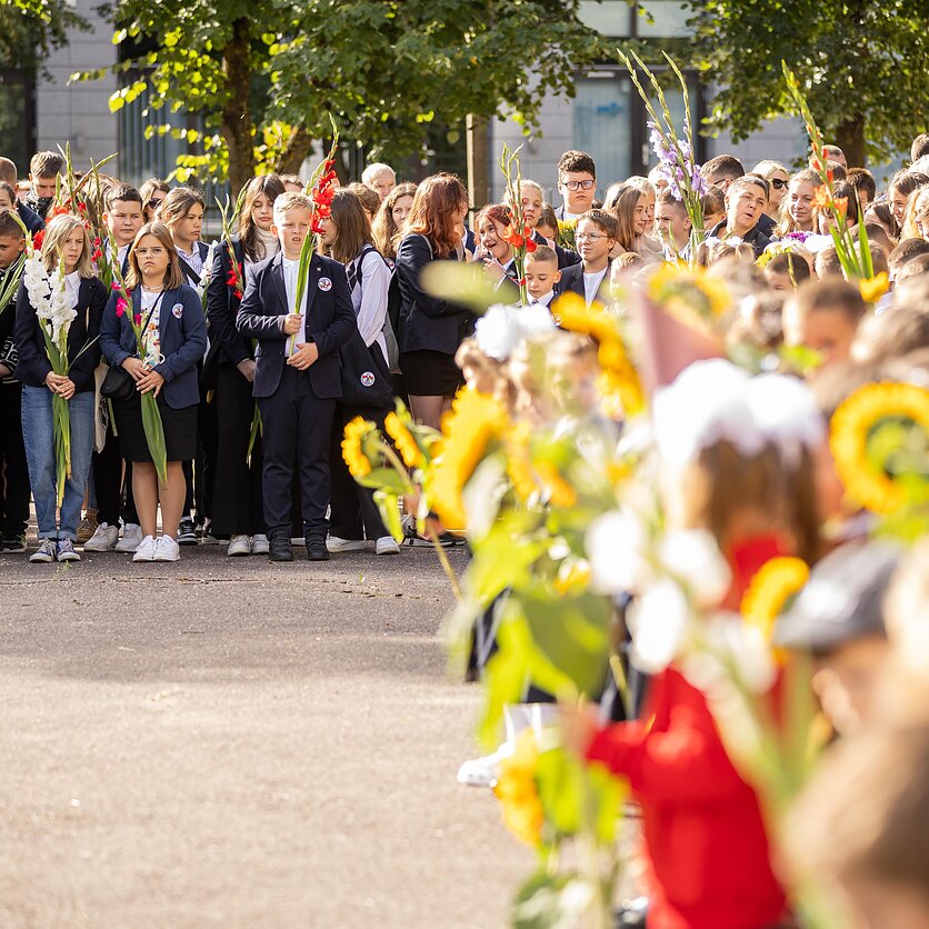 D. Umbraso  / LRT nuotr., Rugsėjo 1-oji Vilniaus Simono Konarskio gimnazijoje