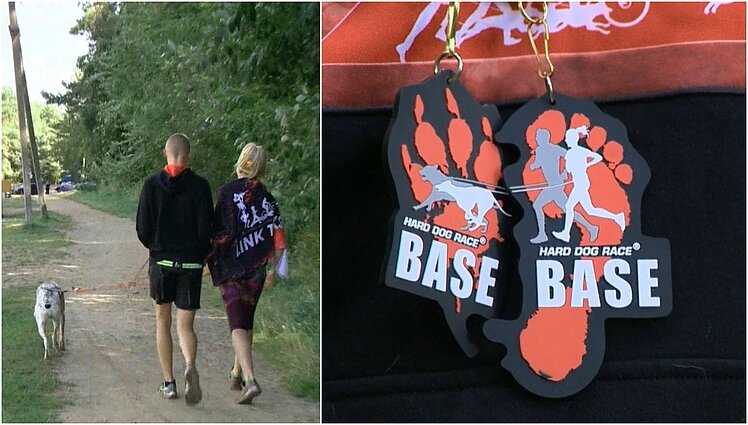 Tarptautinėse biatlono su šunimis varžybose Europos dėmesys – lietuvių komandai: rungėsi regėjimo negalią turinis sportininkas