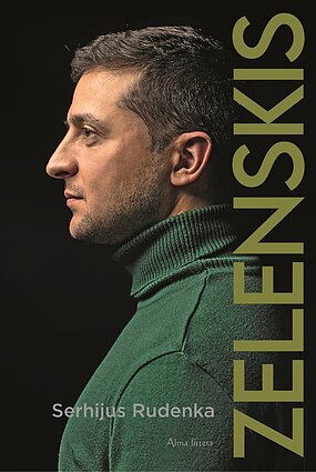 Knygos „Zelenskis be grimo“ viršelis