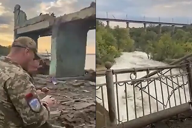 Žinios. Ukrainos centriniam Kryvyj Riho miestui po užtvanką apgadinusio Rusijos smūgio gresia potvynis