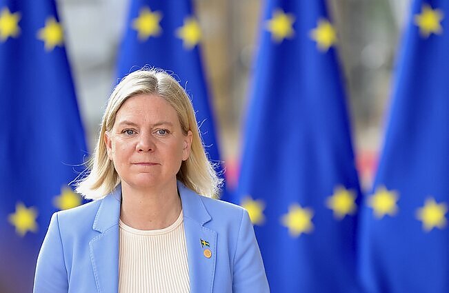 Žinios. Švedijos premjerė pripažino pralaimėjusi rinkimus ir žada trauktis iš pareigų