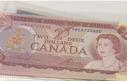 Banknotai su karalienės Elžbietos II atvaizdu 