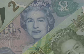 Banknotai su karalienės Elžbietos II atvaizdu 