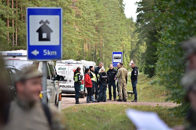 Panevėžio rajone esančioje Žaliojoje girioje pasiklydusi 86 metų moteris surasta po trijų parų