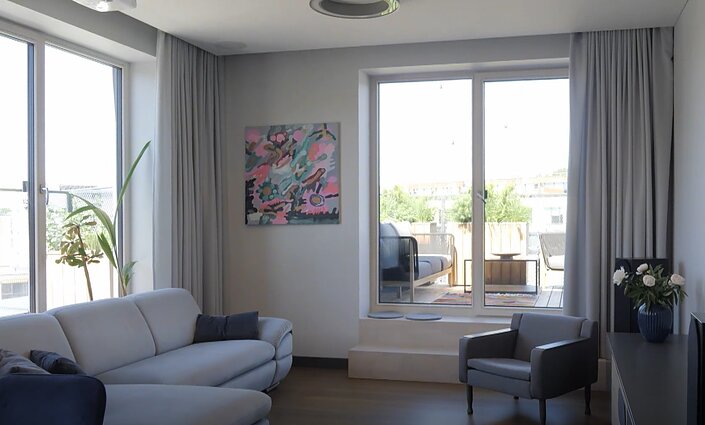 Penthouse Markučiuose