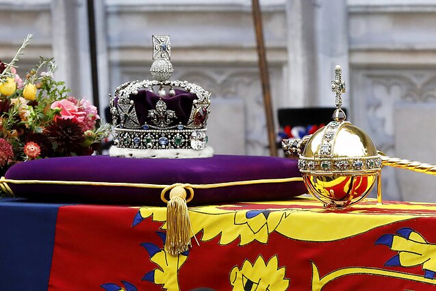 Karalienės Elžbietos II karstas